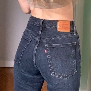 Levis 501 Crop jeans